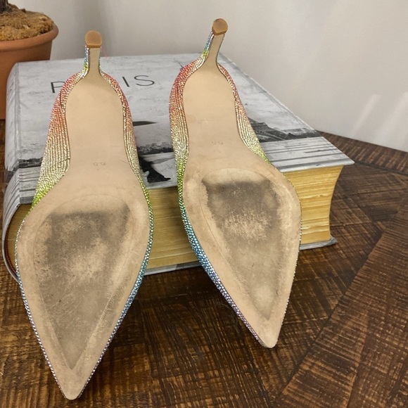 Jeffrey Campbell Metallic Heel Pump - Picture 2 of 3